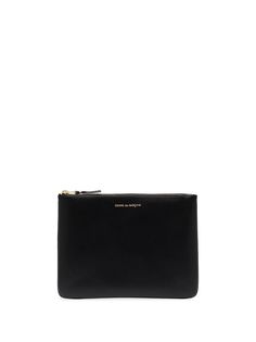 Comme Des Garçons Wallet debossed logo zipped wallet