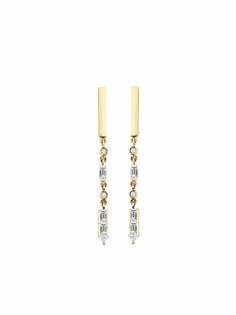 Gfg Jewellery серьги Artisia из желтого золота с бриллиантами