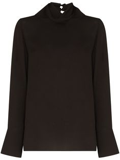 JOSEPH Bazan draped neck blouse