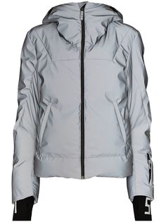 JET SET Julia iridescent-effect ski jacket