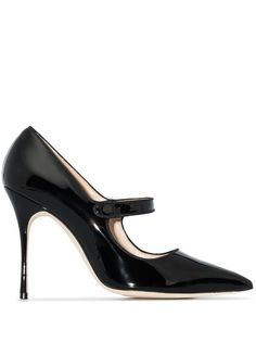 Manolo Blahnik туфли Campari 105 с заостренным носком