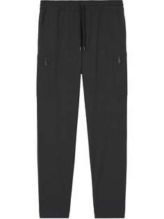 Burberry straight-leg drawstring-fastening trousers