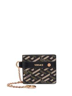 Versace кошелек с логотипом