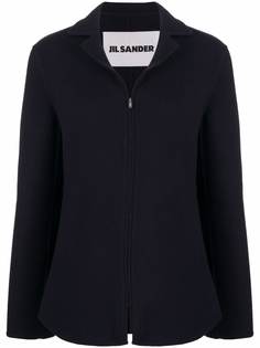 Jil Sander пальто с молниями на манжетах