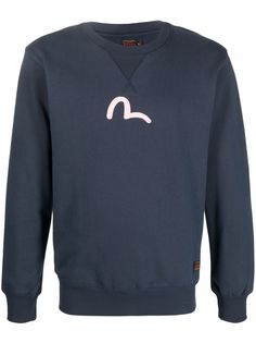 Evisu толстовка с логотипом