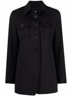 Alberto Biani wool shirt jacket
