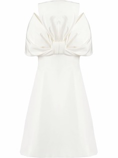 Carolina Herrera bow-embellished strapless dress