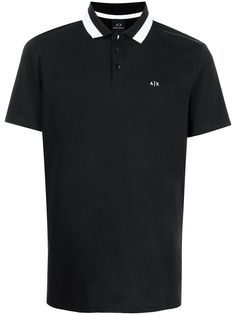 Armani Exchange рубашка поло с логотипом