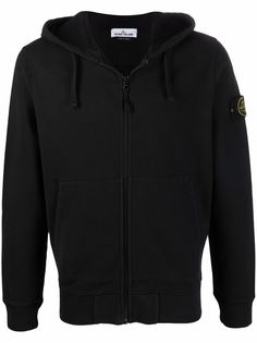 Stone Island худи с нашивкой-логотипом