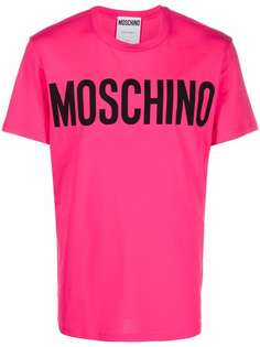 Moschino футболка с логотипом