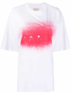 Marni футболка с логотипом