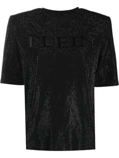 Philipp Plein футболка со стразами