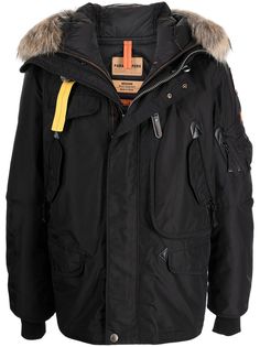 Parajumpers парка с отделкой из искусственного меха и капюшоном