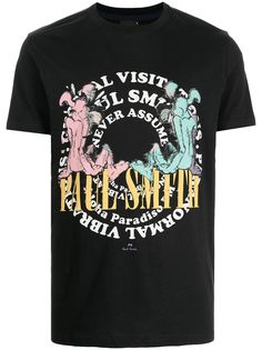 PS Paul Smith футболка с графичным принтом