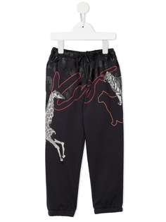 Kenzo Kids спортивные брюки с логотипом