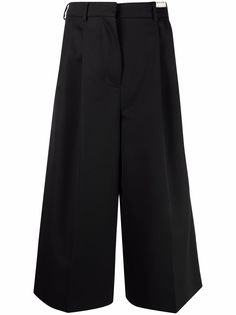 Marni укороченные брюки с завышенной талией