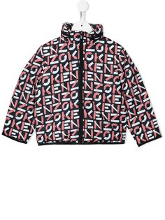 Kenzo Kids куртка на молнии с логотипом