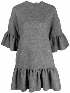 RED Valentino платье с оборками