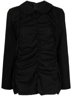 Comme Des Garçons Comme Des Garçons блузка с длинными рукавами и сборками