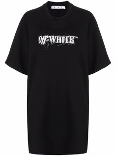 Off-White футболка с логотипом