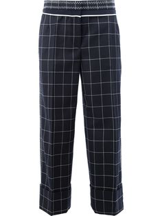 Thom Browne брюки в клетку