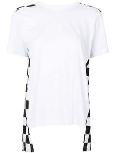 Comme Des Garçons футболка в шахматную клетку