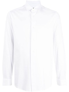 Emporio Armani рубашка из джерси с длинными рукавами