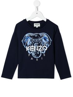 Kenzo Kids футболка с логотипом