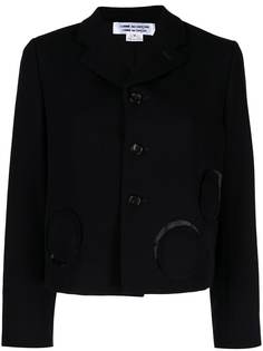 Comme Des Garçons Comme Des Garçons укороченный блейзер