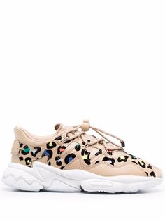adidas кроссовки Ozweego Plus с леопардовым принтом