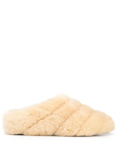 Proenza Schouler RONDO SHEARLING SLIPPER