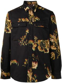 PAUL SMITH рубашка с графичным принтом