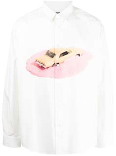 Jacquemus рубашка La Chemise Henri с принтом