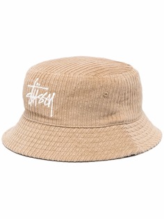 Stussy панама с вышитым логотипом