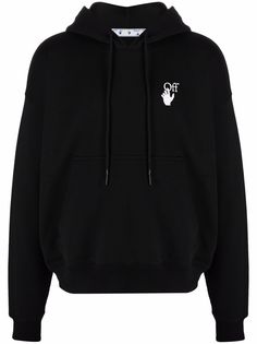 Off-White худи с логотипом