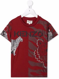 Kenzo Kids футболка с логотипом