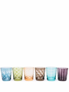pols potten набор из шести разноцветных стаканов