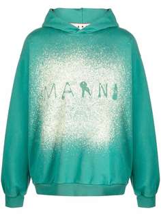 Marni худи Found Objects с логотипом