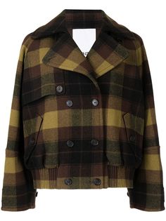 Kenzo куртка в клетку