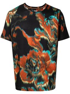 PAUL SMITH футболка с абстрактным принтом