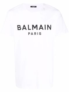 Balmain футболка с логотипом