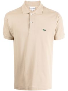 Lacoste рубашка поло с нашивкой-логотипом