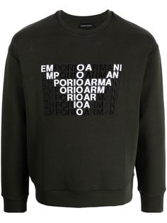 Emporio Armani толстовка с логотипом