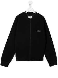 Kenzo Kids куртка с вышитым логотипом