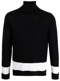 Emporio Armani шерстяной джемпер с высоким воротником