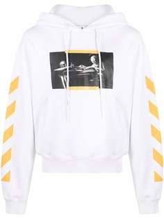 Off-White худи с логотипом