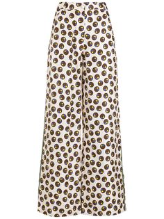 Tory Burch пижамные брюки Reva с абстрактным принтом