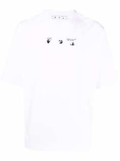 Off-White футболка с логотипом Arrows