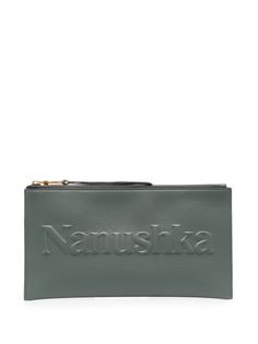 Nanushka кошелек с тисненым логотипом