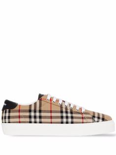 Burberry кеды в клетку Vintage Check